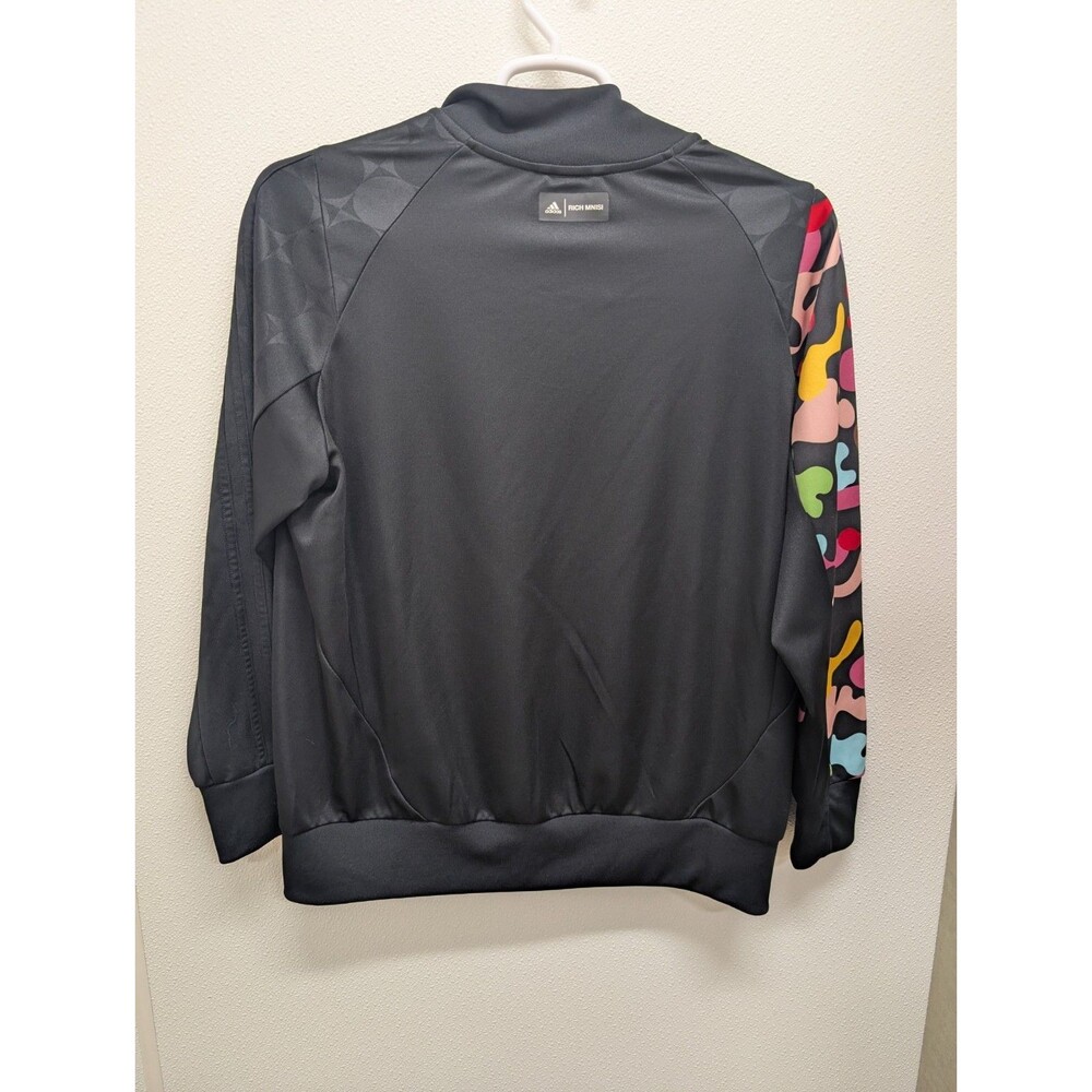 Adidas X Rich Mnisi Sz 1x Artwork Collab Multicolor Track Jacket Plus Zip Coat - Picture 5 of 7